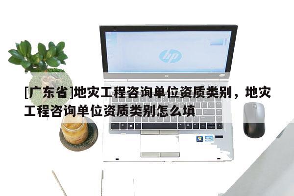 [广东省]地灾工程咨询单位资质类别，地灾工程咨询单位资质类别怎么填