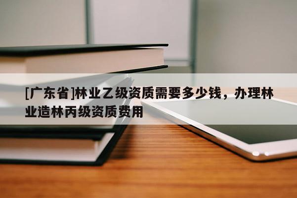 [广东省]林业乙级资质需要多少钱，办理林业造林丙级资质费用
