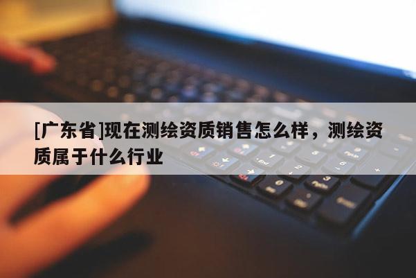 [广东省]现在测绘资质销售怎么样，测绘资质属于什么行业