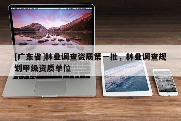 [广东省]林业调查资质第一批，林业调查规划甲级资质单位