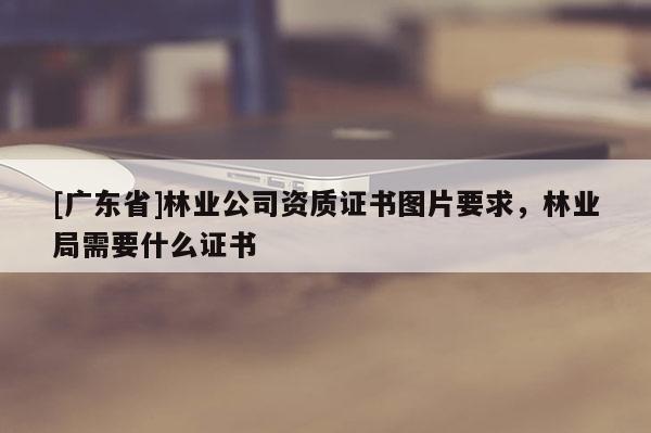 [广东省]林业公司资质证书图片要求，林业局需要什么证书