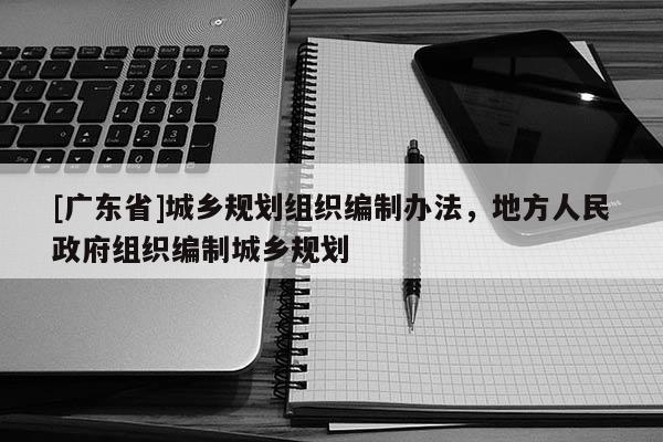 [广东省]城乡规划组织编制办法，地方人民政府组织编制城乡规划