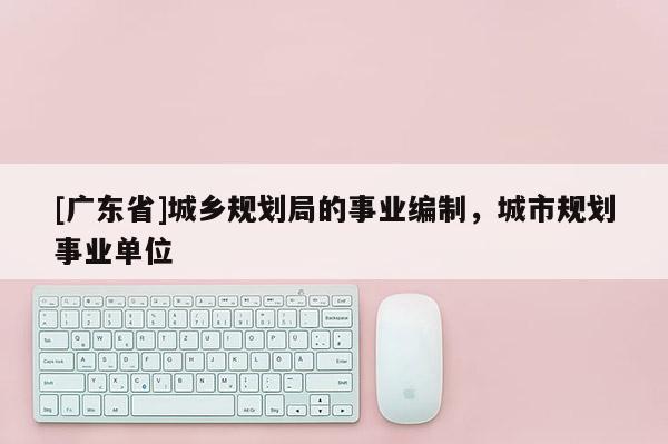 [广东省]城乡规划局的事业编制，城市规划事业单位