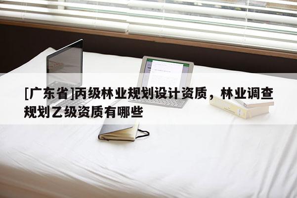 [广东省]丙级林业规划设计资质，林业调查规划乙级资质有哪些