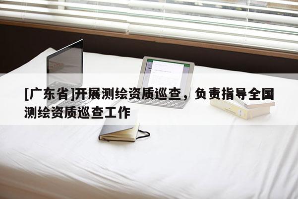 [广东省]开展测绘资质巡查，负责指导全国测绘资质巡查工作