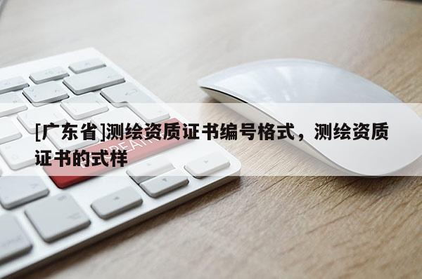 [广东省]测绘资质证书编号格式，测绘资质证书的式样