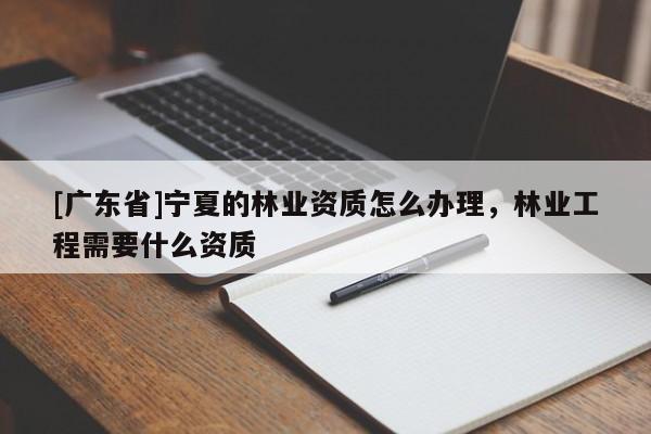 [广东省]宁夏的林业资质怎么办理，林业工程需要什么资质