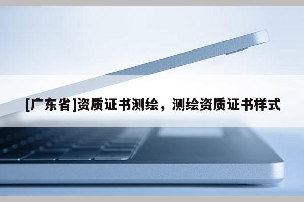 [广东省]资质证书测绘，测绘资质证书样式