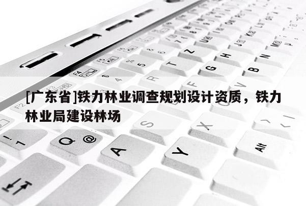 [广东省]铁力林业调查规划设计资质，铁力林业局建设林场