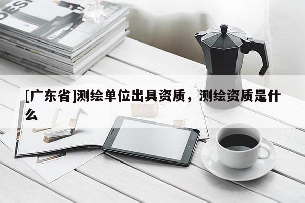 [广东省]测绘单位出具资质，测绘资质是什么