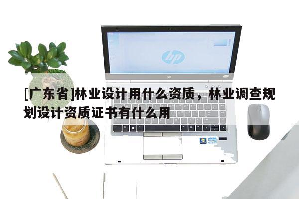 [广东省]林业设计用什么资质，林业调查规划设计资质证书有什么用