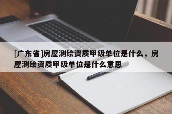 [广东省]房屋测绘资质甲级单位是什么，房屋测绘资质甲级单位是什么意思