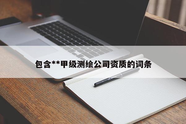 包含**甲级测绘公司资质的词条