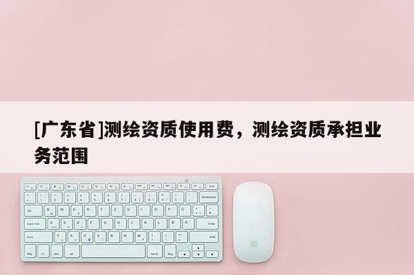 [广东省]测绘资质使用费，测绘资质承担业务范围