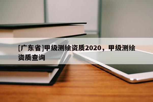 [广东省]甲级测绘资质2020，甲级测绘资质查询