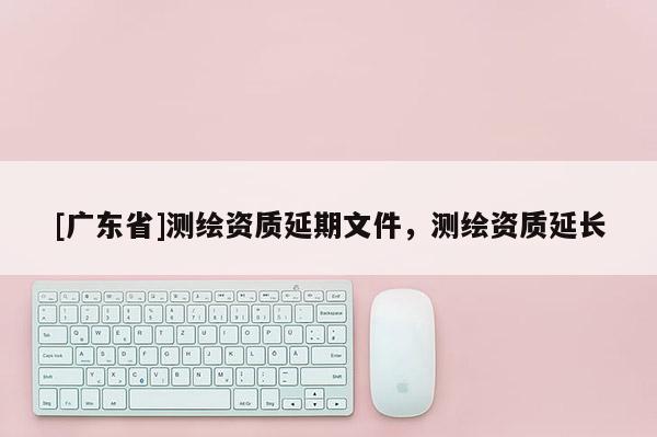 [广东省]测绘资质延期文件，测绘资质延长