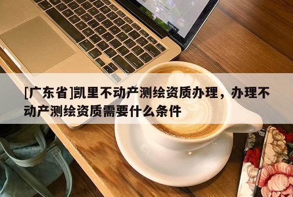 [广东省]凯里不动产测绘资质办理，办理不动产测绘资质需要什么条件