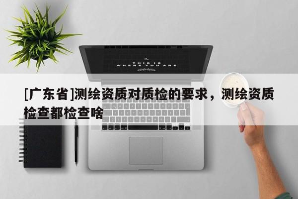 [广东省]测绘资质对质检的要求，测绘资质检查都检查啥