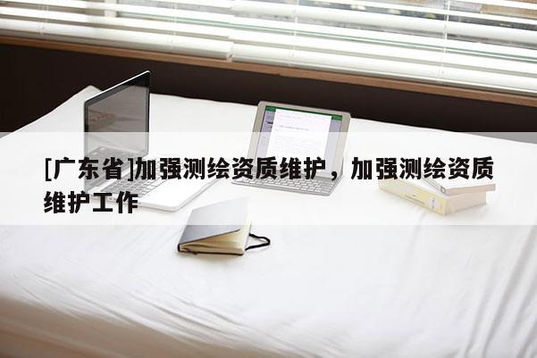 [广东省]加强测绘资质维护，加强测绘资质维护工作