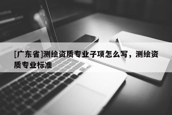 [广东省]测绘资质专业子项怎么写，测绘资质专业标准