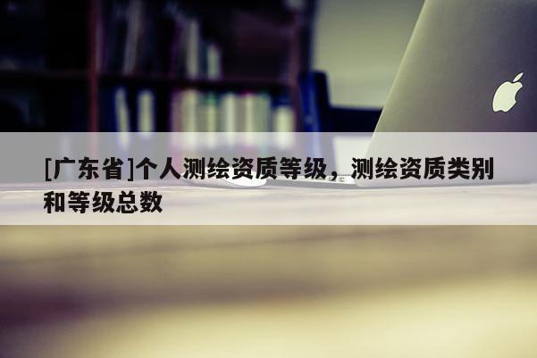 [广东省]个人测绘资质等级，测绘资质类别和等级总数