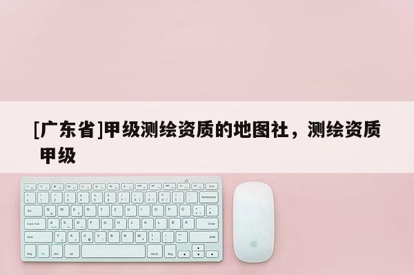 [广东省]甲级测绘资质的地图社，测绘资质 甲级