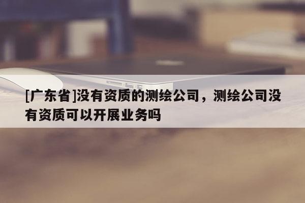 [广东省]没有资质的测绘公司，测绘公司没有资质可以开展业务吗
