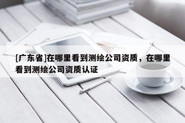 [广东省]在哪里看到测绘公司资质，在哪里看到测绘公司资质认证