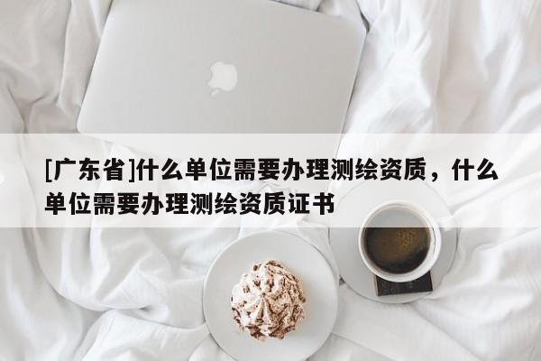 [广东省]什么单位需要办理测绘资质，什么单位需要办理测绘资质证书