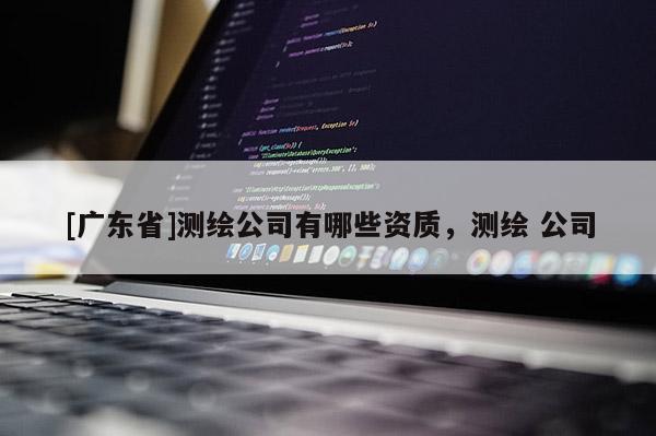 [广东省]测绘公司有哪些资质，测绘 公司