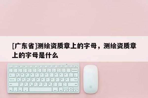 [广东省]测绘资质章上的字母，测绘资质章上的字母是什么