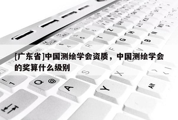 [广东省]中国测绘学会资质，中国测绘学会的奖算什么级别