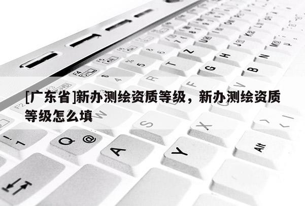 [广东省]新办测绘资质等级，新办测绘资质等级怎么填