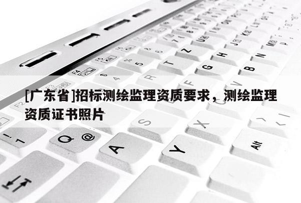 [广东省]招标测绘监理资质要求，测绘监理资质证书照片