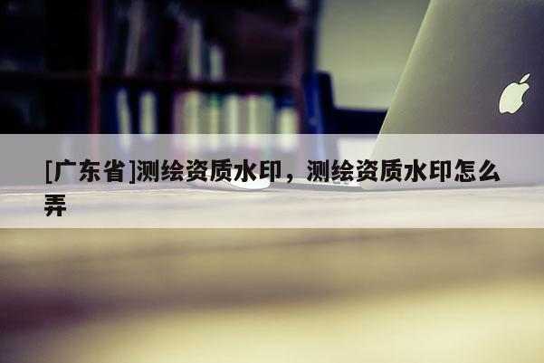 [广东省]测绘资质水印，测绘资质水印怎么弄